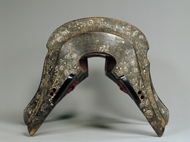 Saddle with Chrysanthemumsimage